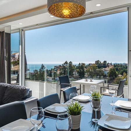 Private Luxurious Hillside Villa With Pool & Sea Views For 8 To 10 Ppl Fuengirola Ngoại thất bức ảnh