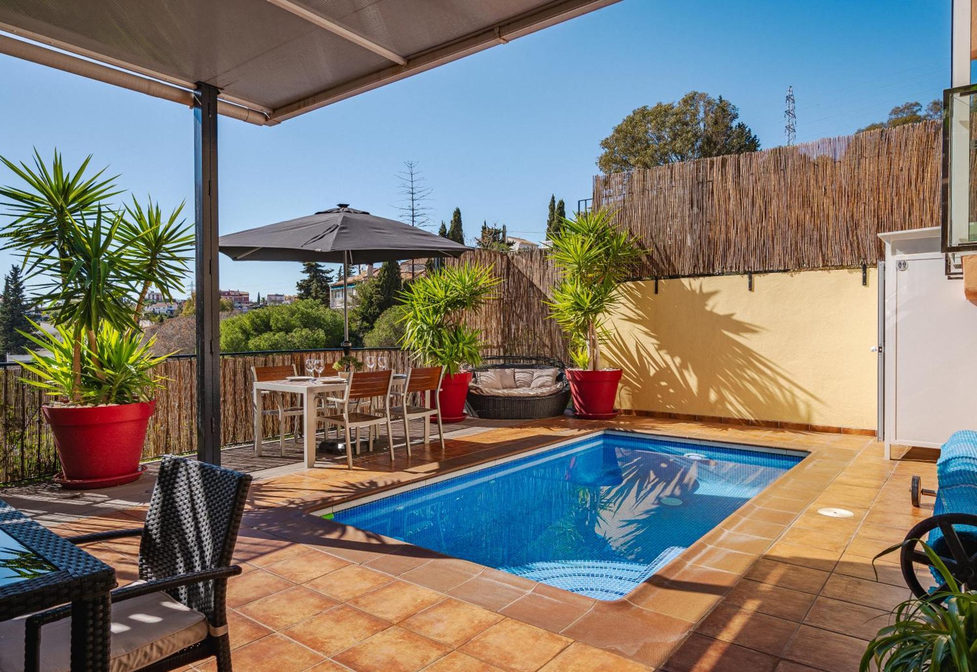 Private Luxurious Hillside Villa With Pool & Sea Views For 8 To 10 Ppl Fuengirola Ngoại thất bức ảnh
