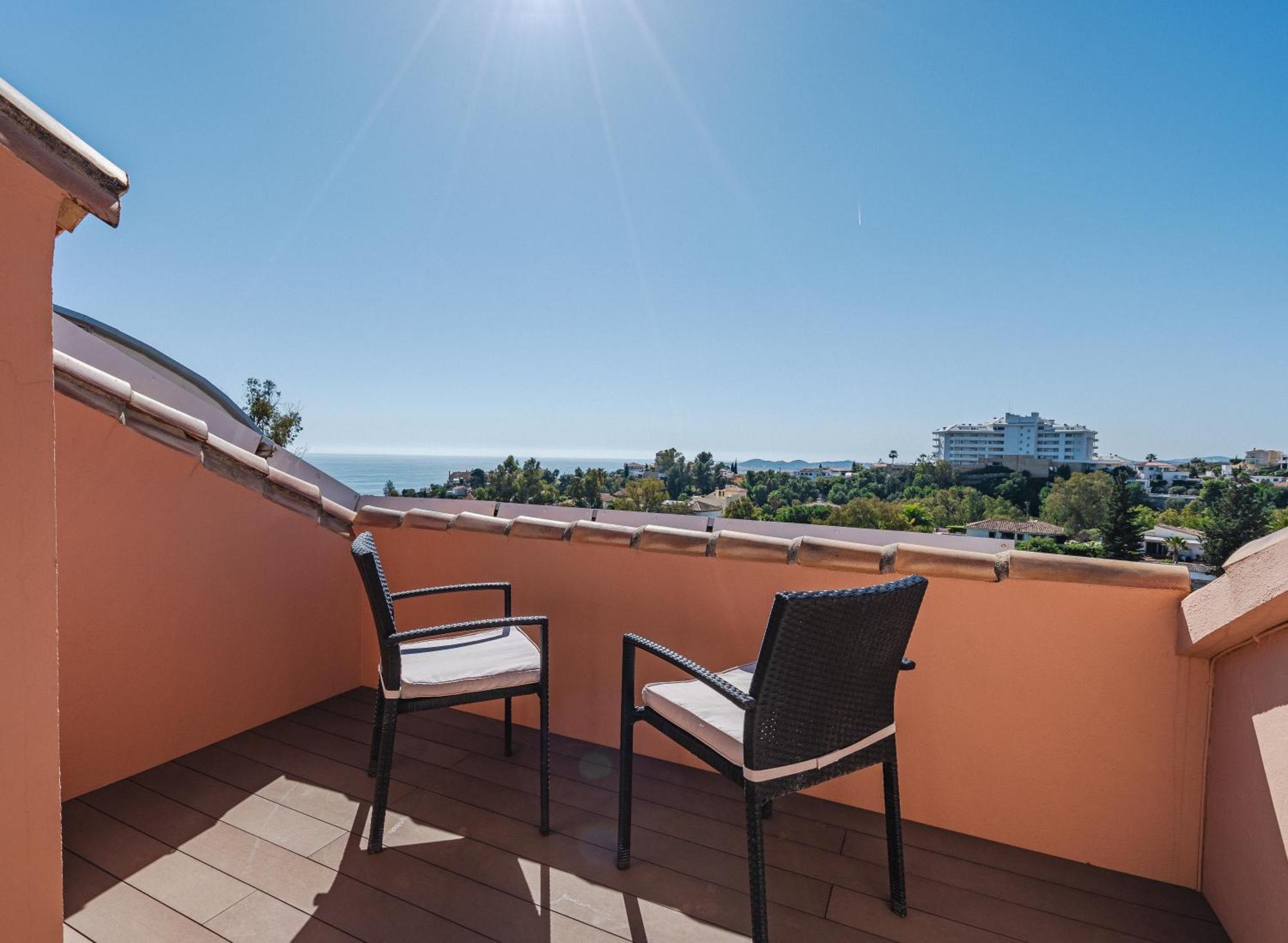 Private Luxurious Hillside Villa With Pool & Sea Views For 8 To 10 Ppl Fuengirola Ngoại thất bức ảnh
