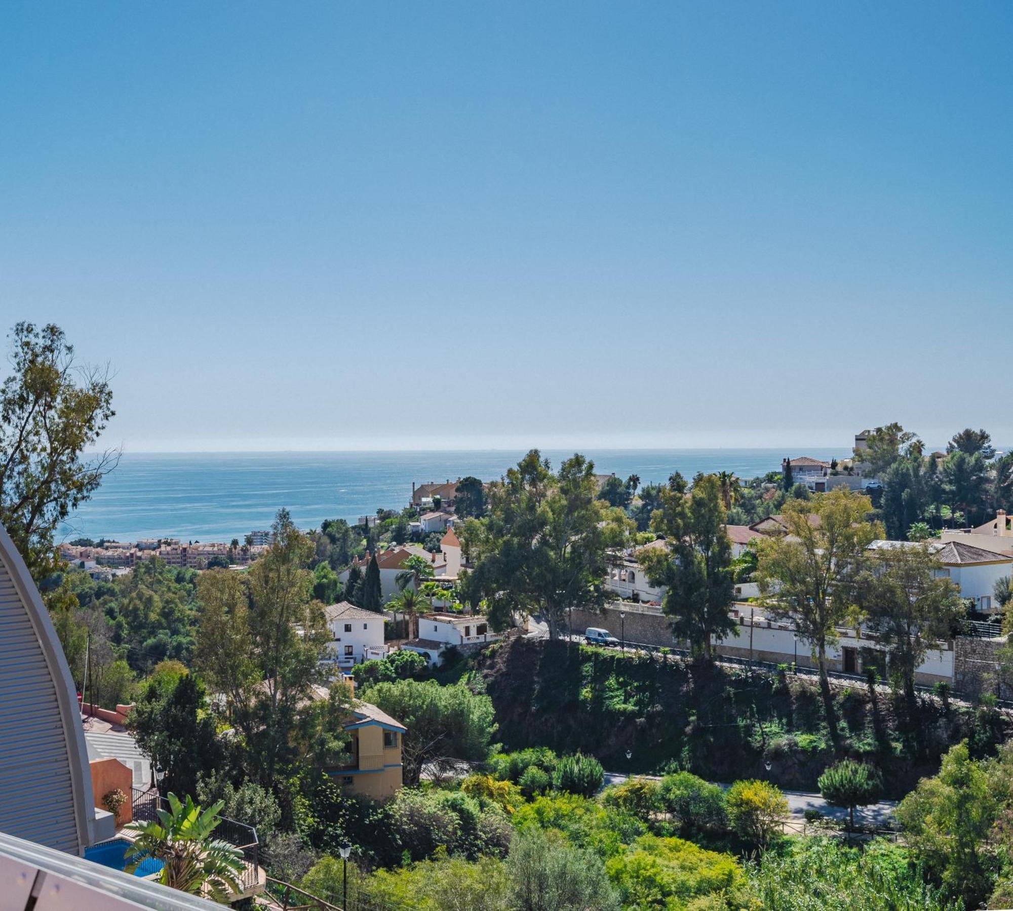 Private Luxurious Hillside Villa With Pool & Sea Views For 8 To 10 Ppl Fuengirola Ngoại thất bức ảnh